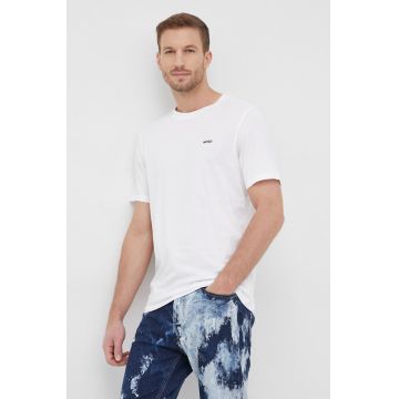 HUGO tricou din bumbac culoarea alb, uni 50466158