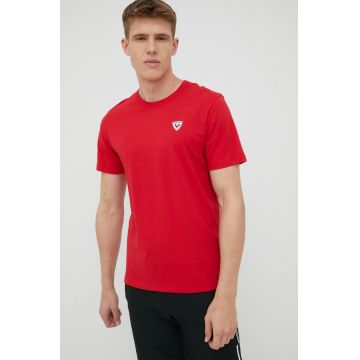 Rossignol tricou din bumbac culoarea rosu, cu imprimeu