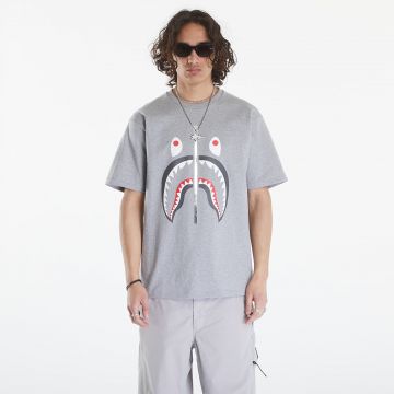 Tricou A BATHING APE Shark Tee Gray