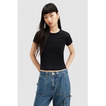 AllSaints tricou din bumbac STEVIE TEE femei, culoarea alb, WM526Z