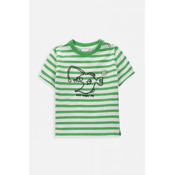 Coccodrillo tricou bebe culoarea verde, modelator