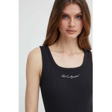 Karl Lagerfeld top femei, culoarea negru