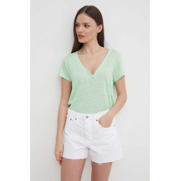 Pepe Jeans tricou de in LEIGHTON culoarea verde, PL505855