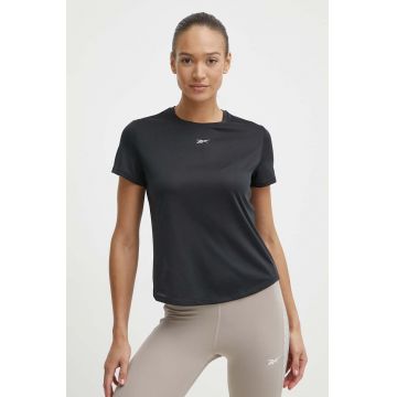 Reebok tricou de alergare culoarea negru, 100034918