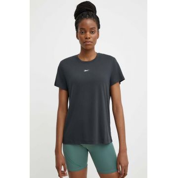 Reebok tricou de antrenament Identity Training culoarea negru, 100075423