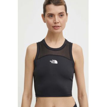 The North Face top sport Movmynt femei, culoarea negru, NF0A8815JK31