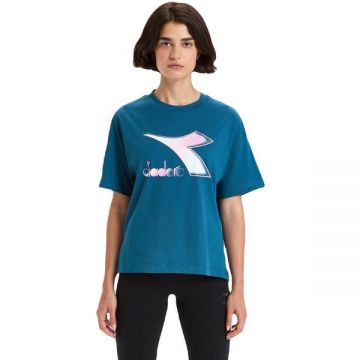 Tricou femei Diadora Ss Lush 177783-60100, S, Albastru