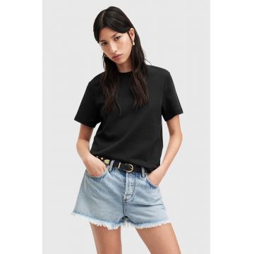 AllSaints tricou din bumbac LISA femei, culoarea alb, WM635Z