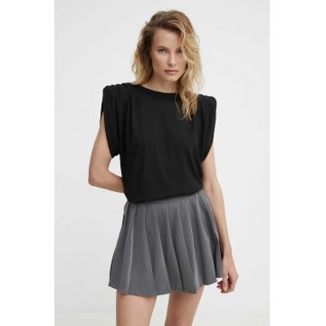 Answear Lab tricou culoarea negru