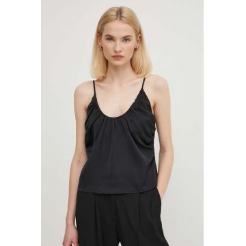 Sisley top femei, culoarea negru