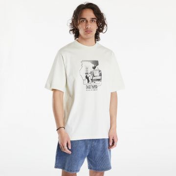 Tricou Daily Paper Place Of Origin Short Sleeve T-Shirt Frost White