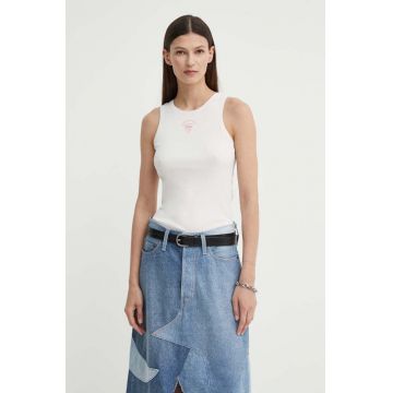 G-Star Raw top din bumbac culoarea gri, D24645-5268