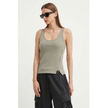 G-Star Raw top din bumbac culoarea verde, D24647-D275