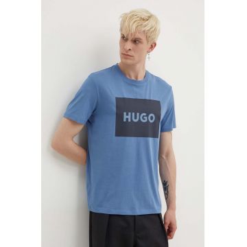 HUGO tricou din bumbac bărbați, cu imprimeu, 50467952