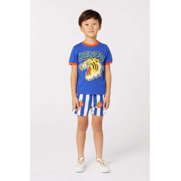 Kenzo Kids tricou de bumbac pentru copii cu imprimeu