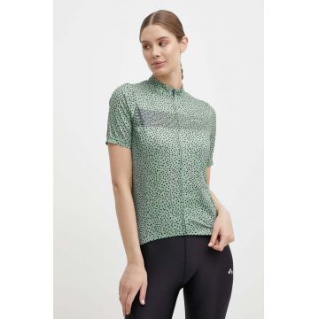 Protest tricou de ciclism Prtnavarro culoarea verde, cu turtleneck, 1638300