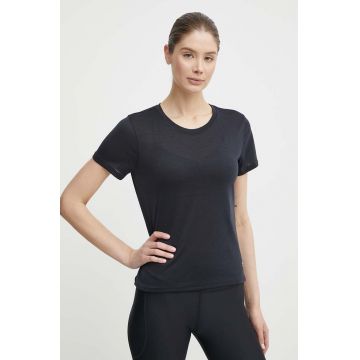 Under Armour tricou de alergare Streaker culoarea negru