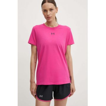 Under Armour tricou femei, culoarea roz