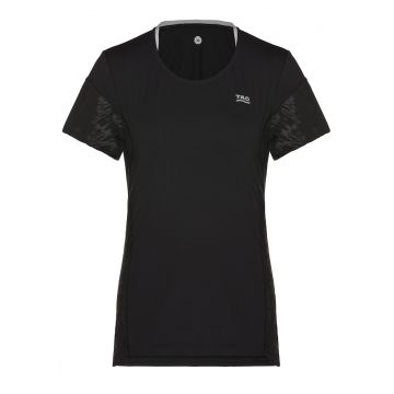 Tricou cu buzunare laterale cu fermoar pentru alergare