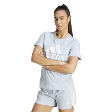 Tricou de bumbac cu imprimeu logo Essentials