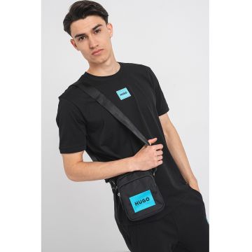 Tricou din bumbac cu aplicatie logo Diragolino