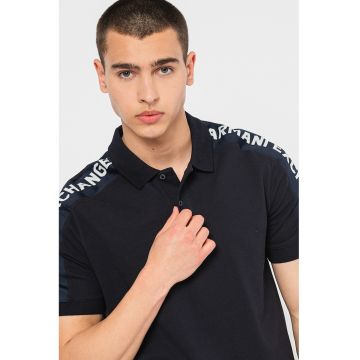 Tricou polo cu imprimeu logo