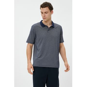 Tricou polo cu maneci cazute