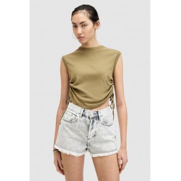 Top crop cu snururi laterale Sonny