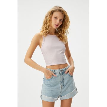 Top crop slim fit