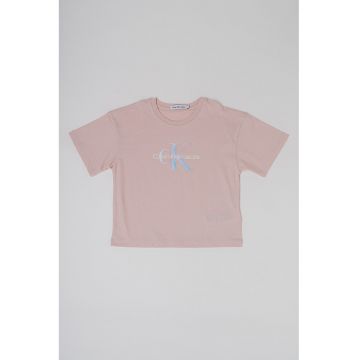 Tricou de bumbac cu imprimeu logo Serenity