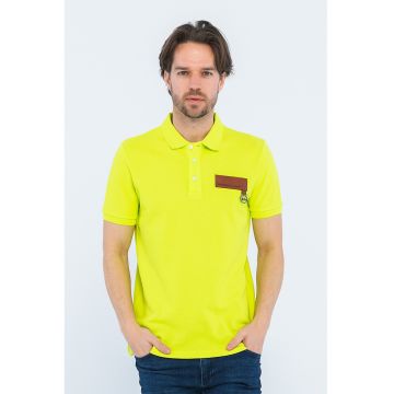 Tricou polo cu aplicatie logo