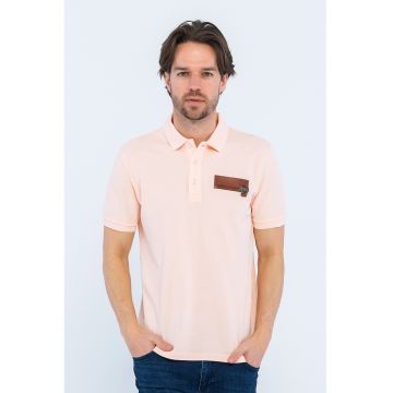 Tricou polo cu aplicatie logo