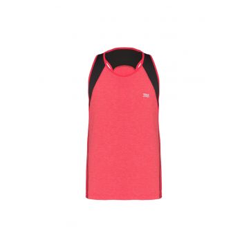 Top cu model colorblock pentru alergare Racer