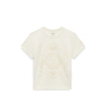 Tricou de bumbac cu imprimeu Sol Shine