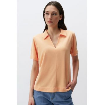 Tricou polo din amestec de modal