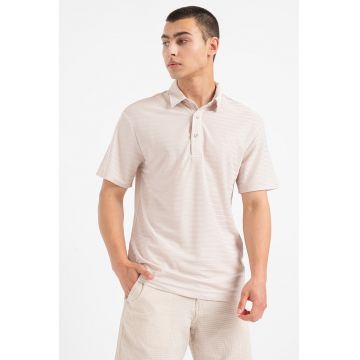 Tricou polo in dungi