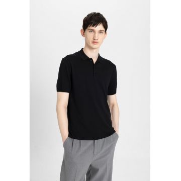 Tricou polo slim fit