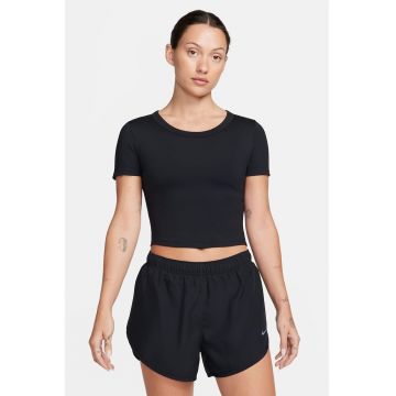 Tricou crop cu tehnologie Dri-Fit - pentru fitness