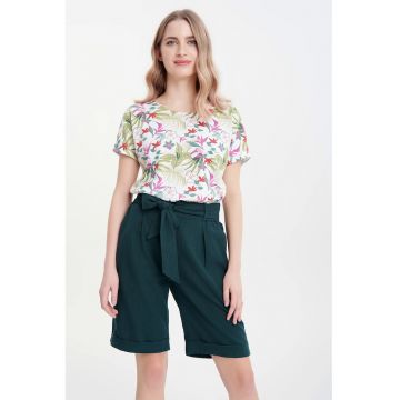 Tricou cu imprimeu floral