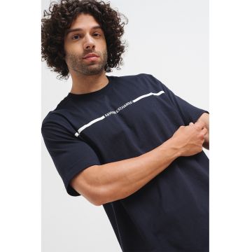 Tricou de bumbac cu logo