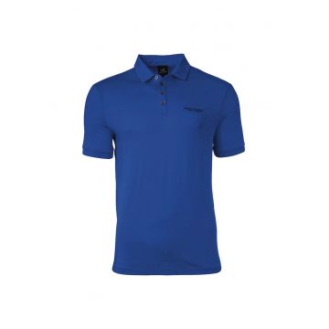 Tricou polo slim fit din bumbac cu logo discret