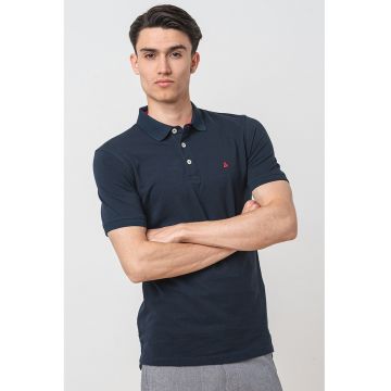 Tricou polo slim fit de bumbac organic Paulos