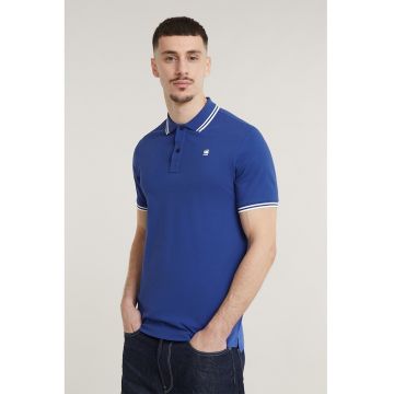 Tricou polo din amestec de bumbac organic Dunda