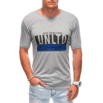 Tricou de bumbac cu imprimeu text