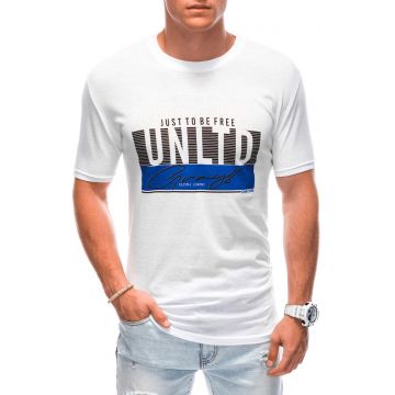 Tricou de bumbac cu imprimeu text