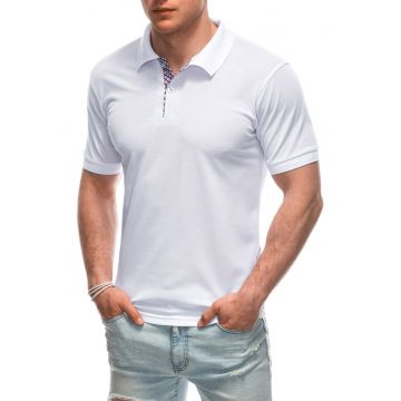 Tricou polo cu aspect pique