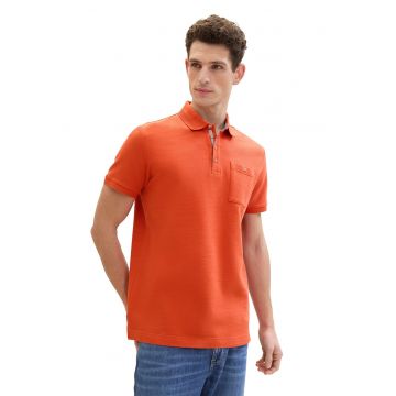 Tricou polo cu buzunar pe piept