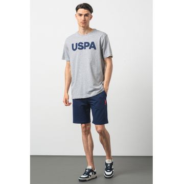 U.S. Polo Assn - Tricou cu imprimeu logo