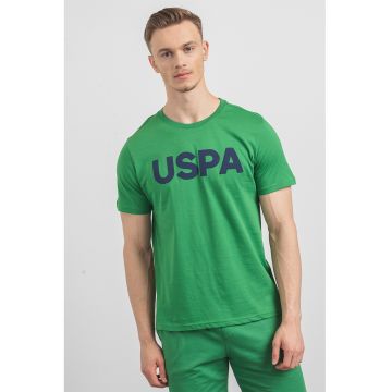 U.S. Polo Assn - Tricou cu imprimeu logo