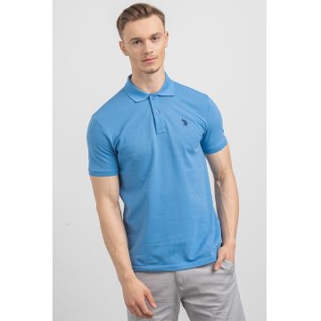 U.S. Polo Assn - Tricou polo slim fit de bumbac